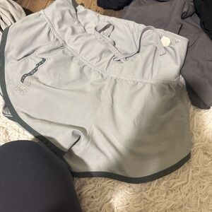 Under Armour Light Gray HeatGear Shorts